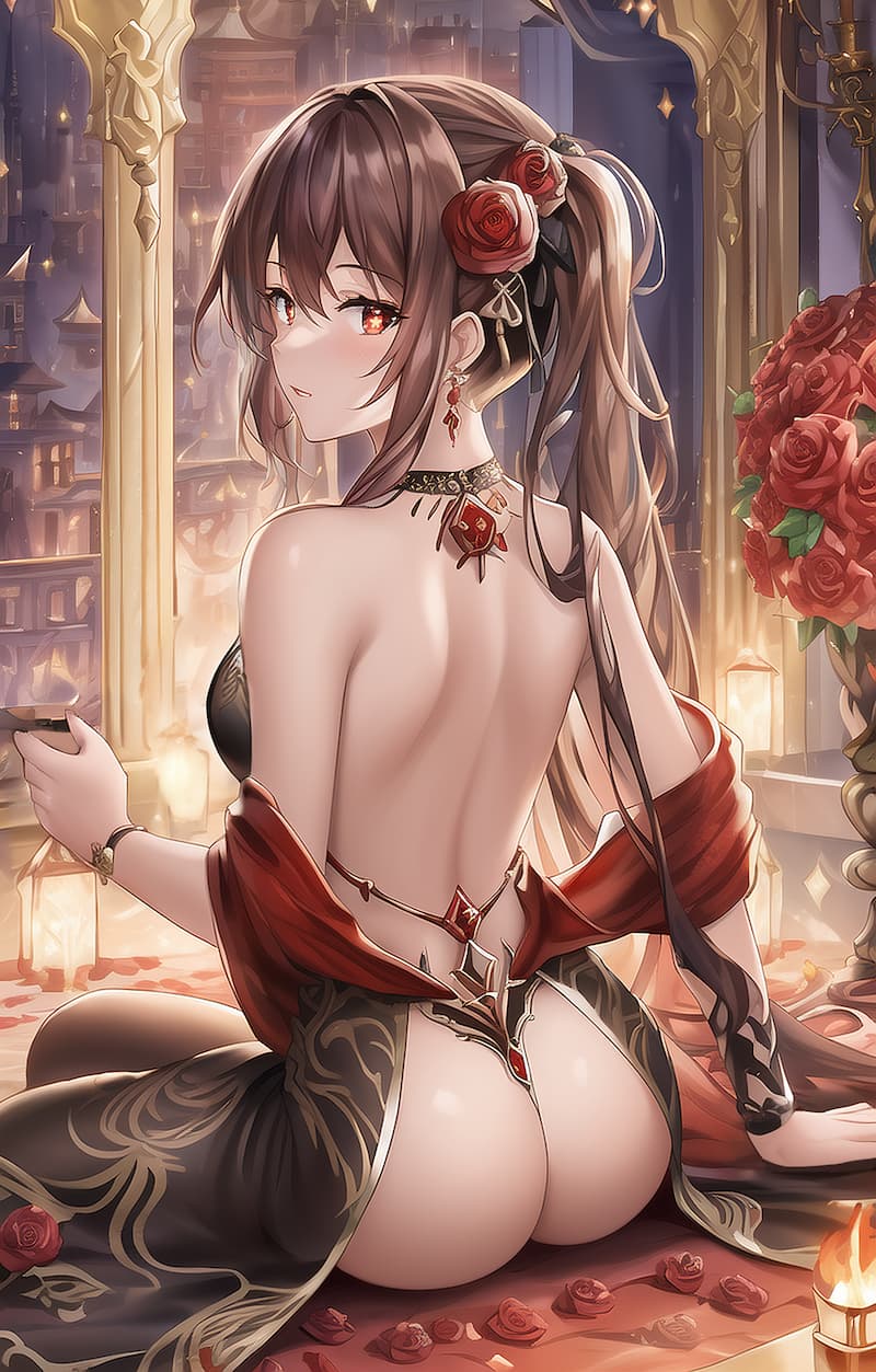 图片[2]-胡桃[AI] 美图插画壁纸图集（第2期）【167张-592MB】-ACG美图